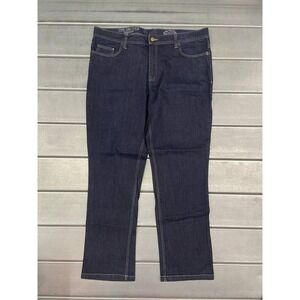 Toad & Co The Drover Jeans Mens 38x32 Blue Dark Wash Denim Regular‎ Fit